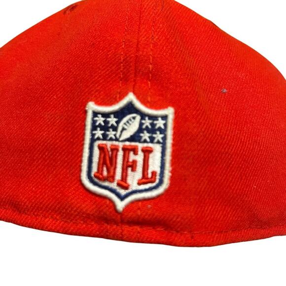 New Era 59fifty Atl Falcons Flat Bill Fitted Hat Size 7 1/4 Casual NFL Football - Picture 3 of 5